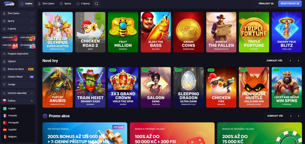 SpinAura Casino láká na rozsáhlý uvítací balíček až 15 000 € a 350 free spinů rozdělených mezi první čtyři vklady